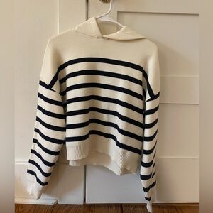 Zara striped sweater/hoodie